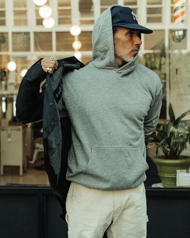 Huckberry Flint و Tinder Tinder Terry Pullover Mens Hoodie ، Hoodies Cotton Loopback in Saudi Arabia