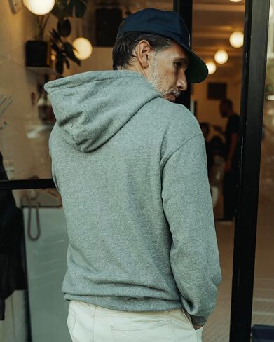 Huckberry Flint و Tinder Tinder Terry Pullover Mens Hoodie ، Hoodies Cotton Loopback in Saudi Arabia