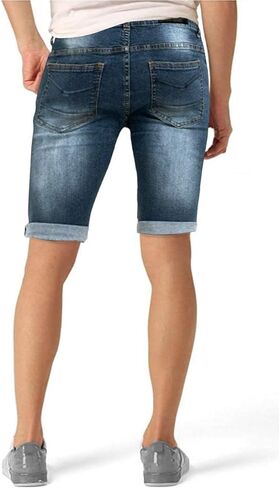 Men's Super Comfy Stretch Fit Denim Shorts ASHL46052 PK15 Tobacco 36 in Saudi Arabia