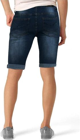Men's Super Comfy Stretch Fit Denim Shorts ASHL46052 PK15 Tobacco 36 in Saudi Arabia
