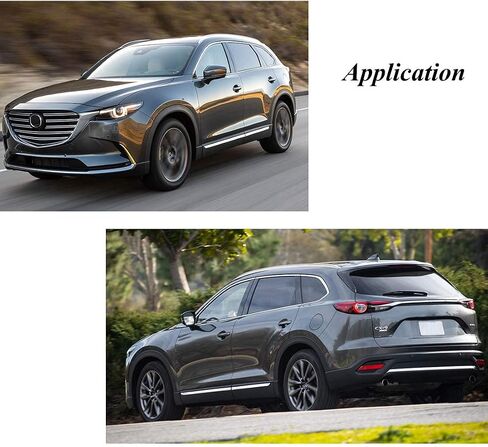 Roof Rack Cross Bars for 2016-2023 Mazda CX-9 CX9 Black Cargo Baggage Luggage Roof Rack Crossbars (Models with Factory Roof Rails) in Saudi Arabia