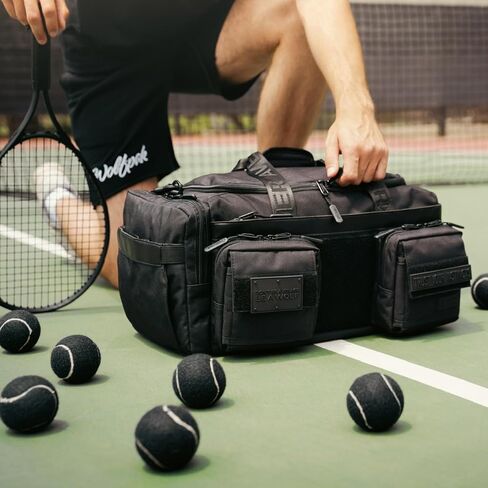 WOLFpak 30L Perfect Duffle Bag - Sports Tactical Gym Bag (Nightshade) in Kuwait