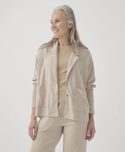 Pact Organic Cotton Women's Relaxed Blazer in Kuwait