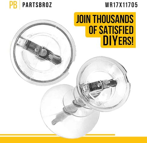 WR17X11705 موزع صانع الثلج من PartsBroz - أجزاء ثلاجة Hotpoint المتوافقة مع GE - يستبدل AP3672963 EA964350 PS964350 - جزء الثلاجة DIY مدى الحياة - سهل التركيب in Saudi Arabia
