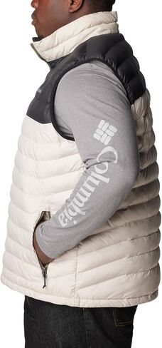 Columbia Men’s Powder Lite Thermal Vest, Water Repellent, Collegiate Navy, X Large Tall in Saudi Arabia