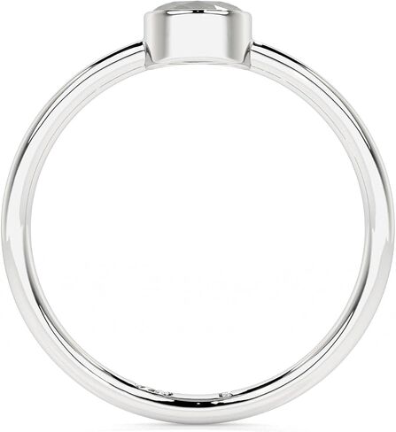 Natural Labradorite Stackable Ring for Women in Sterling Silver, November Birthstone Jewelry Gifts for Her (Round, Oval, Pear) in Saudi Arabia