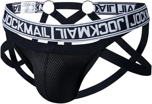 JOCKMAIL Mesh Breathable Jockstrap Athletic Supporters for Men Jock Strap Male Underwear in Saudi Arabia
