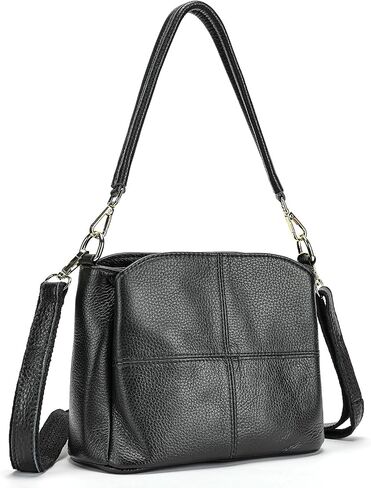 Genuine Leather Women Shoulder Bag Small Crossbody Bags Purse Mini Casual Hobo Lady Handbags and Purses Messenger Satchel in Saudi Arabia