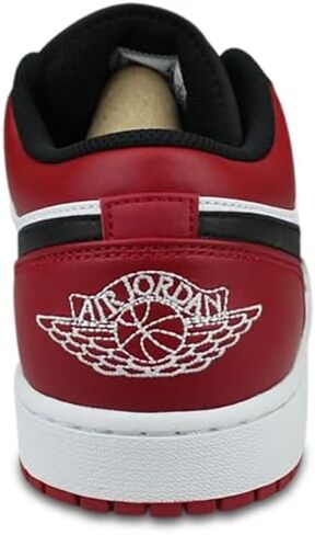 Jordan Mens Jordan 1 Low 553558 163 Bulls - Size 11.5 in Saudi Arabia