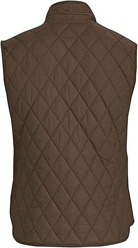 Men's Yellowstone Brown Quilted Lightweight Cow Boy Vest in Kuwait