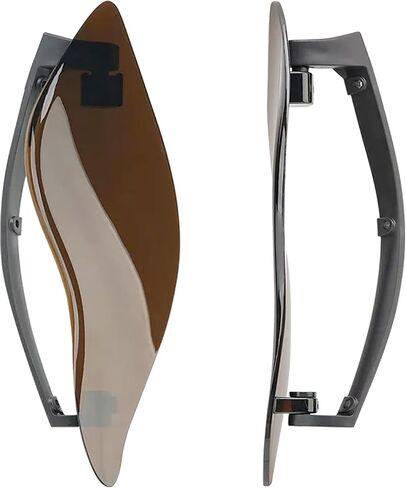 Fairing Air Deflectors Side Wing Windshield Adjustable Wind Deflectors Compatible with 2014-2024 Harley Electra Glide Street Glide Tri Glide Ultra Limited Fairing Side Shield (Smoke) in Kuwait
