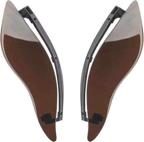 Fairing Air Deflectors Side Wing Windshield Adjustable Wind Deflectors Compatible with 2014-2024 Harley Electra Glide Street Glide Tri Glide Ultra Limited Fairing Side Shield (Smoke) in Kuwait