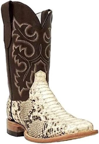 Snakeskin Square toe Python western Boots in Saudi Arabia