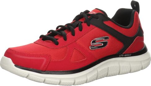 Skechers Men's Track Scloric Oxford, Gray/Navy, 11 2E US in Saudi Arabia