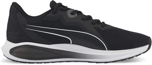 PUMA Men's Twitch Runner Sneaker, Black-Sun Stream in Saudi Arabia