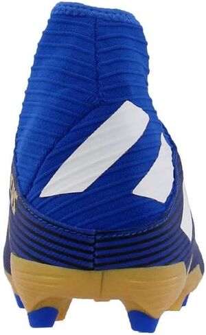 حذاء كرة القدم Nemeziz 19.3 Fg للرجال من Adidas، أزرق/أبيض/أسود 7.5 in Saudi Arabia
