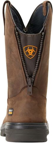 Ariat Mens Turbo Moc Toe Waterproof Work Boot Mocha 8.5 Wide in Saudi Arabia