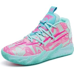 Womens Mens Basketball Shoes Breathable Fashion Colorful High Top Non Slip Outdoor Sport Sneakers for Woman Man Fitness Training Athletic