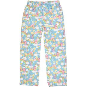 Care Bears Pajama Pants Retro 80's Care Bears Men's AOP Drawstring Elastic Waistband Lounge Sleep Pajama Pants