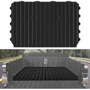Bed Mat Liner for Polaris Ranger XP 1000, TPE Rear Cargo Bed Mat All Weather Protector Rubber Truck Slush Liner for Polaris Ranger XP 1000 Crew 2018-2025 Accessories