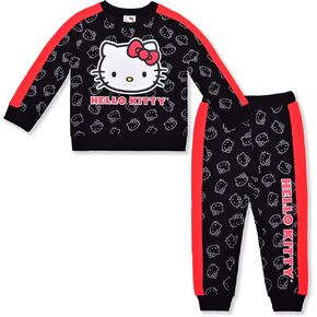 Hello Kitty Plush Girls 2 Piece Sweater Top and Pants Set