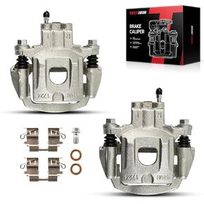 Torchbeam Rear Brake Calipers Set for Nissan 2005-2012 Pathfinder, Rear Left and Rear Right Calipers Replace # 19B2994A+19B2995A