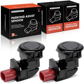 A-Premium 2-PC Reverse Backup Parking Assist Sensor Compatible with Select Honda Models - CR-V CRV 2010-2013, Odyssey 2005-2010, Replace# 39690SHJA61, 39690SHJA61ZA