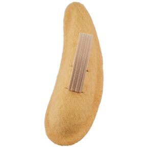 Hammer Toe Crests Buttress Pads, Left, Large, Suede