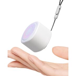 Portable Sound Machine for Baby Adults, White Noise Machine with 10 Soothing Sounds, Colorful Night Light, 3 Timers, Travel Sleep Machine, Memory Function, Sound Therapy for Home Office