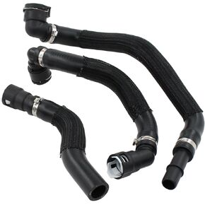 MOTOKU HVAC Heater Hose Kit for 2.4L Chrysler 200 2015-2017 Jeep Cherokee 2014-2018 Heater Supply Jumper Hose Air Conditioning Jumper Hose Set