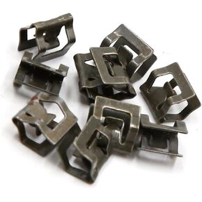 Motoforti 10Pcs 7mm Hole Metal Rivets Car Interior Dashboard Panel Trim Clips Retainer Long-Lasting