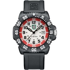 ساعة Luminox G Sea Lion X2.2055.1 للرجال 44 ملم - ساعة عسكرية باللون الأسود وظيفة التاريخ مقاومة للماء حتى 100 متر in Saudi Arabia