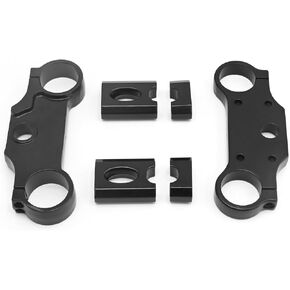 7/8 "22mm مشبك شجرة ثلاثية ، دراجة الأوساخ دراجة ثلاثية المشبك شريط الناهض الثلاثي مشبك المشبك بديل لأبولو 50cc 110cc 125cc حفرة الدراجة الأوساخ الأسود