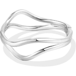 Elegance 11 designs Chunky Gold Bangle Bracelet For Women Trendy Hinged Cuff Gold Cuff Bracelets Open Wide Waterdrop Bangle Jewelry