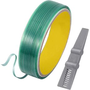 Wrap Cutting Tape, Automotive 10m Finish Line Cutting Tape Roll with Squeegee, Wrap Cutting Tape for Vehicle Motorcycle Boat Graphic Decal, Universal Car Accessories