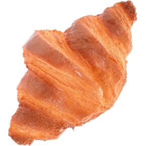 Artificial Croissant Rolls: Realistic Croissant Bread Fake Bread PU Fake Soda Bread Faux French Bread for Bakery Display Decoration Photography Props