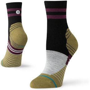 Stance Womens Minimal Light Wool Quarter Black Medium