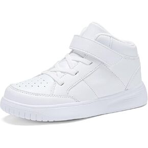 Kids White Running Shoes for Boys Girls Outdoor Casual Athletic Sports Running Shoes Toddler Size 9