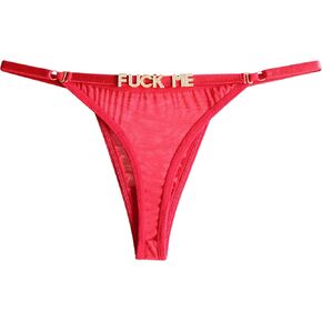 Ameto Personalized Thongs - Custom Name/Text Thongs - Rhinestone Thong - Valentines Gift for Him, for Her