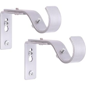 Kenney KN85318 1 "قطر الصلب 3.5-4.5" قضبان قضبان القضيب القابلة للتعديل ، جبل الحائط ، حزمة ، ساتين النيكل