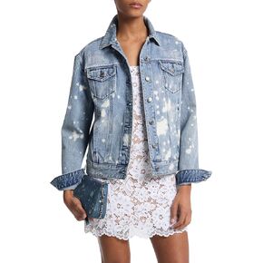 Michael Kors Women's Denim Trucker Jacket