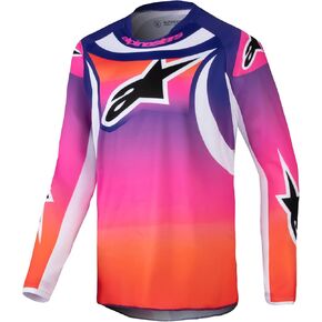 Alpinestars 3770225-9229-S: Youth Racer Wurx Jersey Multicolor/White Sm