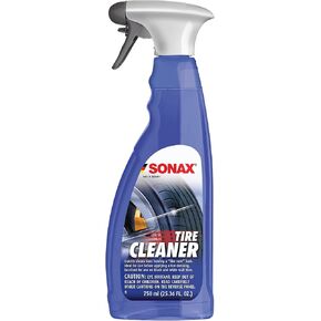 SONAX Tire Cleaner | Powerful Foaming Spray Removes Tire Grime, Brake Dust & Old Dressings | Safe on All Tires & Wheels | Deep Black Finish & Shine Enhancer | Professional Strength | 269400 | 750 ml