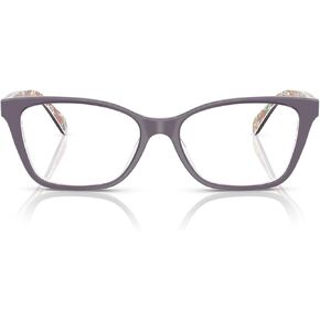 Coach Women's Hc6248u Rivet Universal Fit Cat Eye Prescription Eyewear Frames