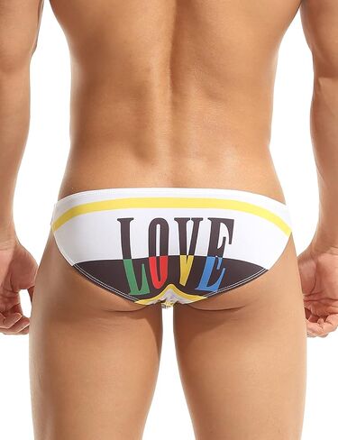 SEOBEAN Mens Sexy Super Low Rise Bikini Briefs Underwear 10110 in Saudi Arabia