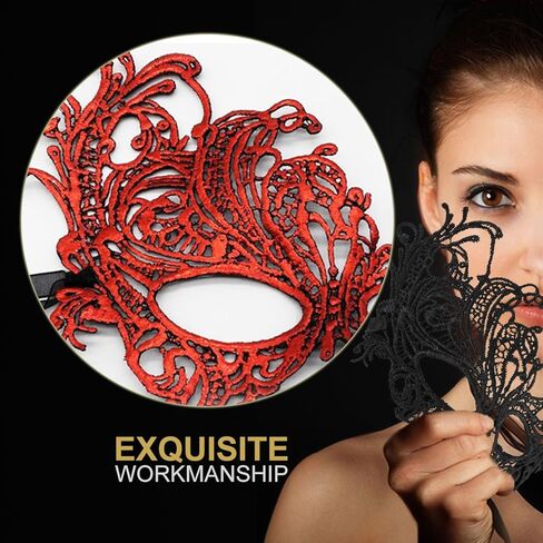 قناع تنكر الزوجين للنساء رجال قناع فينيسيان هالوين قناع الحفلات للحفلات حفلة الرموز الراقصة الأزياء الدانتيل in Kuwait