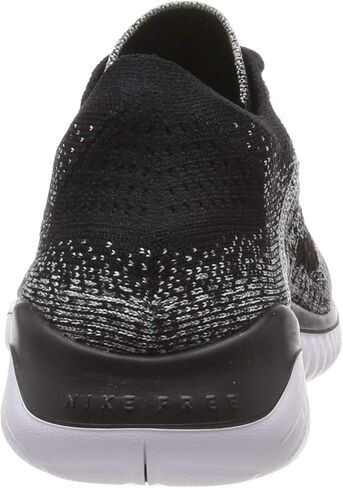 Nike Mens Free RN Flyknit 2018 942838 101 - Size 8.5 White/Black in Saudi Arabia