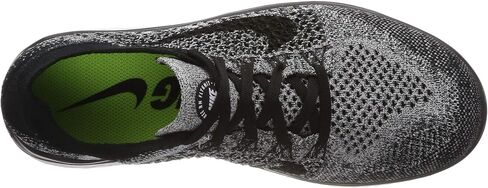 Nike Mens Free RN Flyknit 2018 942838 101 - Size 8.5 White/Black in Saudi Arabia