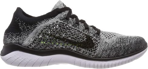 Nike Mens Free RN Flyknit 2018 942838 101 - Size 8.5 White/Black in Saudi Arabia