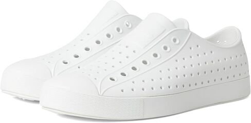 Native Shoes, Jefferson, Lightweight Sneaker for Adults, Shell White/Shell White, 5 M US Women/3 M US Men in Saudi Arabia